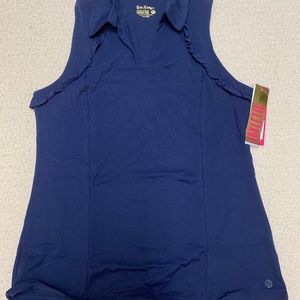 Lilly Pulitzer  Navy Luxletic Sleeveless Size L  t